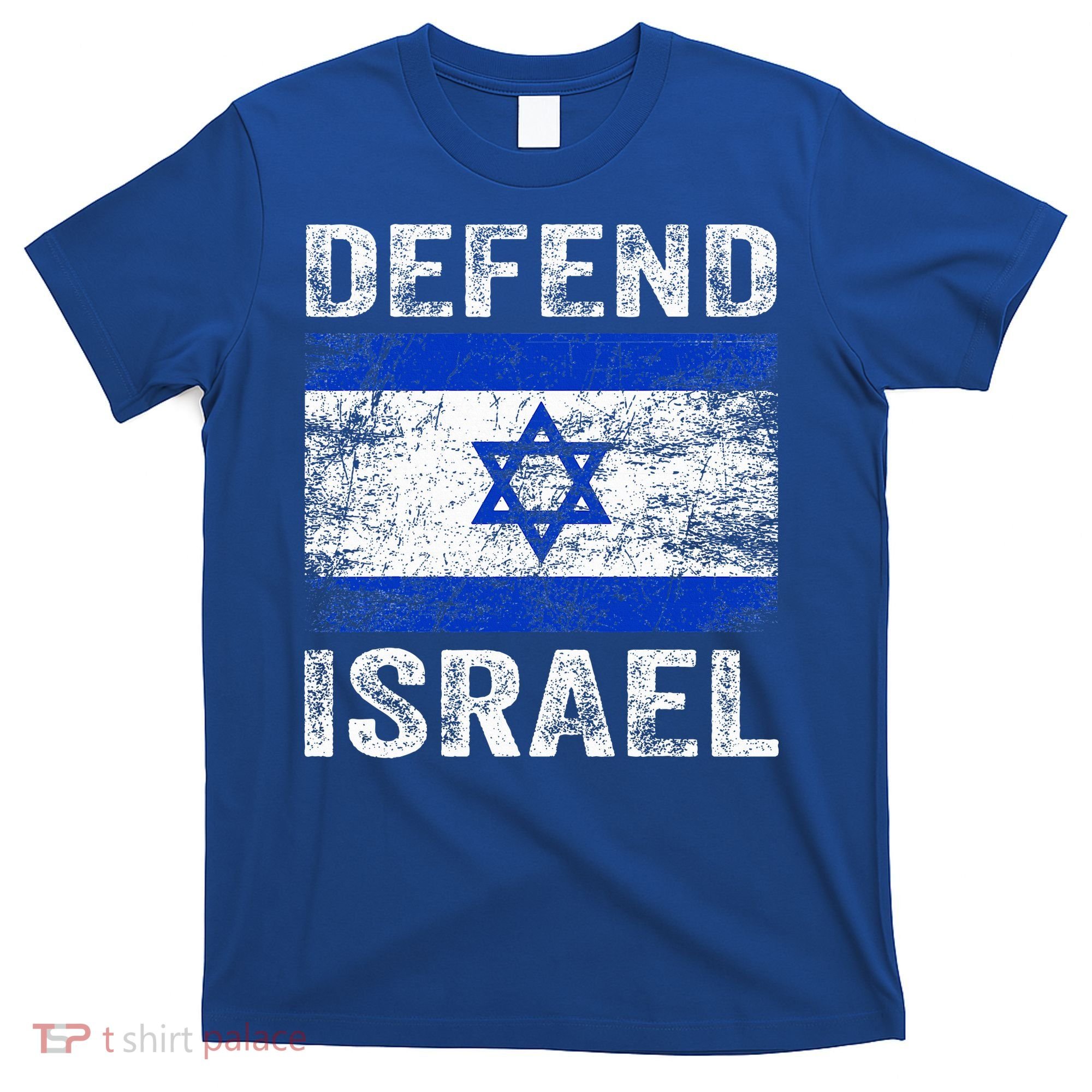 Defend Israel Support Israel I Stand With Israel Israel Flag T-Shirt