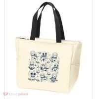 Dogs In Space Retro Dog Moon 90s Tote Bag thumb 3