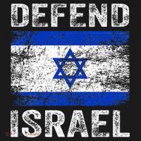 Defend Israel Support Israel I Stand With Israel Israel Flag Women's Hoodie thumb 2