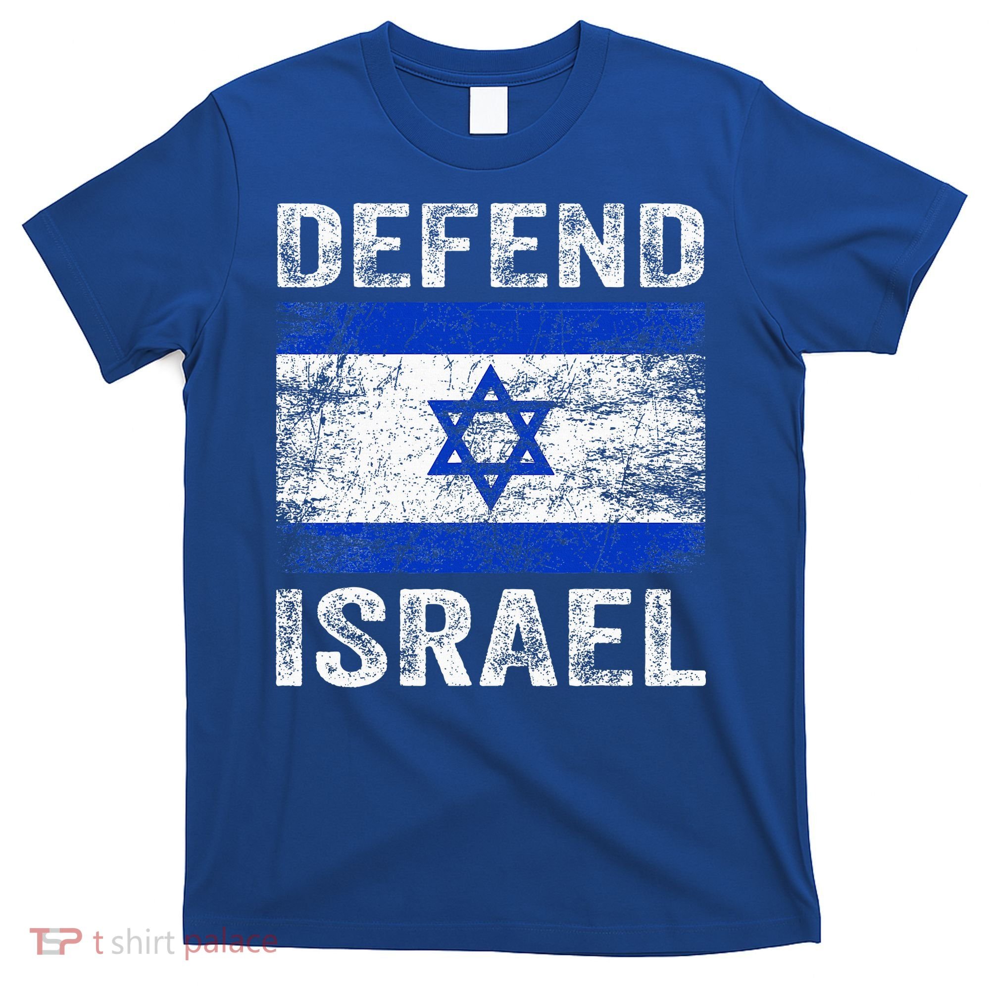 Defend Israel Support Israel I Stand With Israel Israel Flag T-Shirt