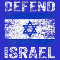 Defend Israel Support Israel I Stand With Israel Israel Flag T-Shirt thumb 7