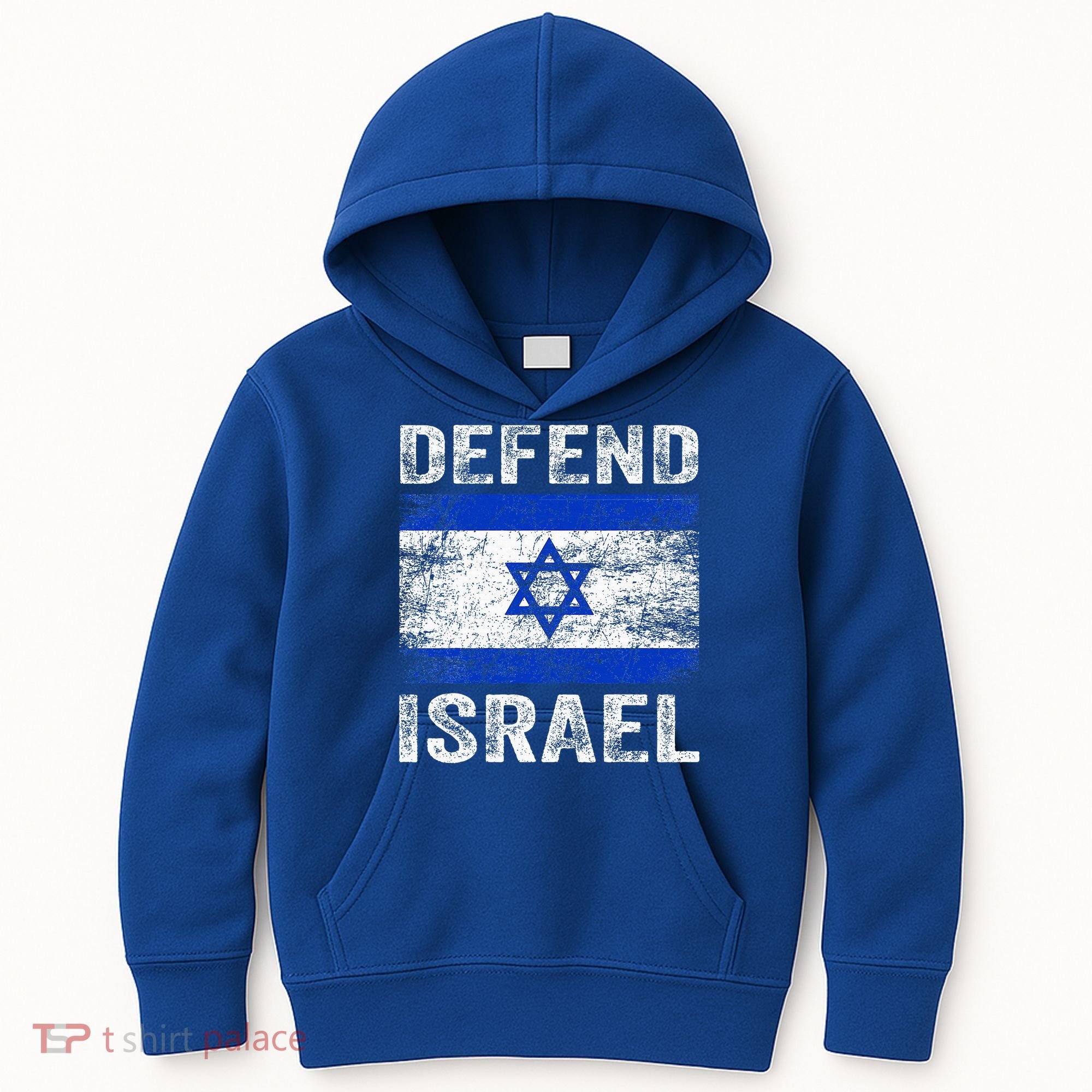 Defend Israel Support Israel I Stand With Israel Israel Flag Kids Hoodie