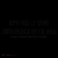 Disagree With Me Can't Force You To Be Right Coffee Mug thumb 5