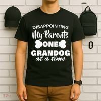 Disappointing My Parents One Grandog At A Time T-Shirt thumb 6