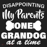 Disappointing My Parents One Grandog At A Time Beanie thumb 2