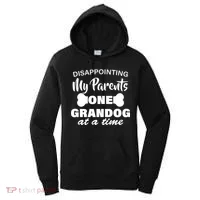 Disappointing My Parents One Grandog At A Time Women's Hoodie thumb 0