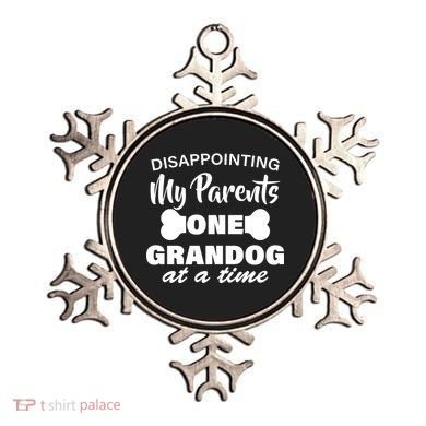 Disappointing My Parents One Grandog At A Time Ornament