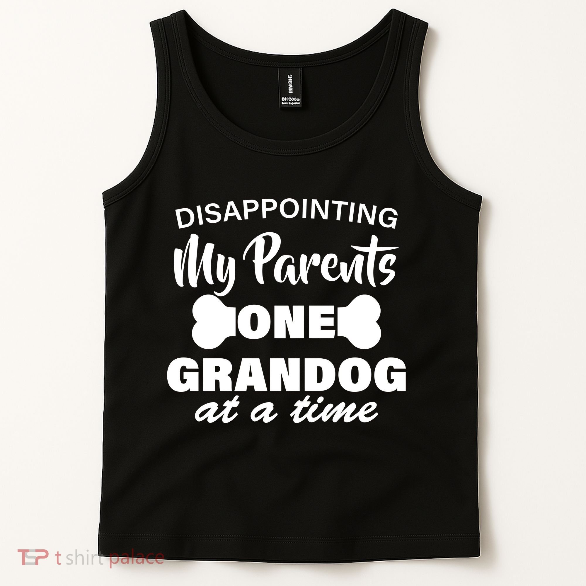 Disappointing My Parents One Grandog At A Time Tank Top