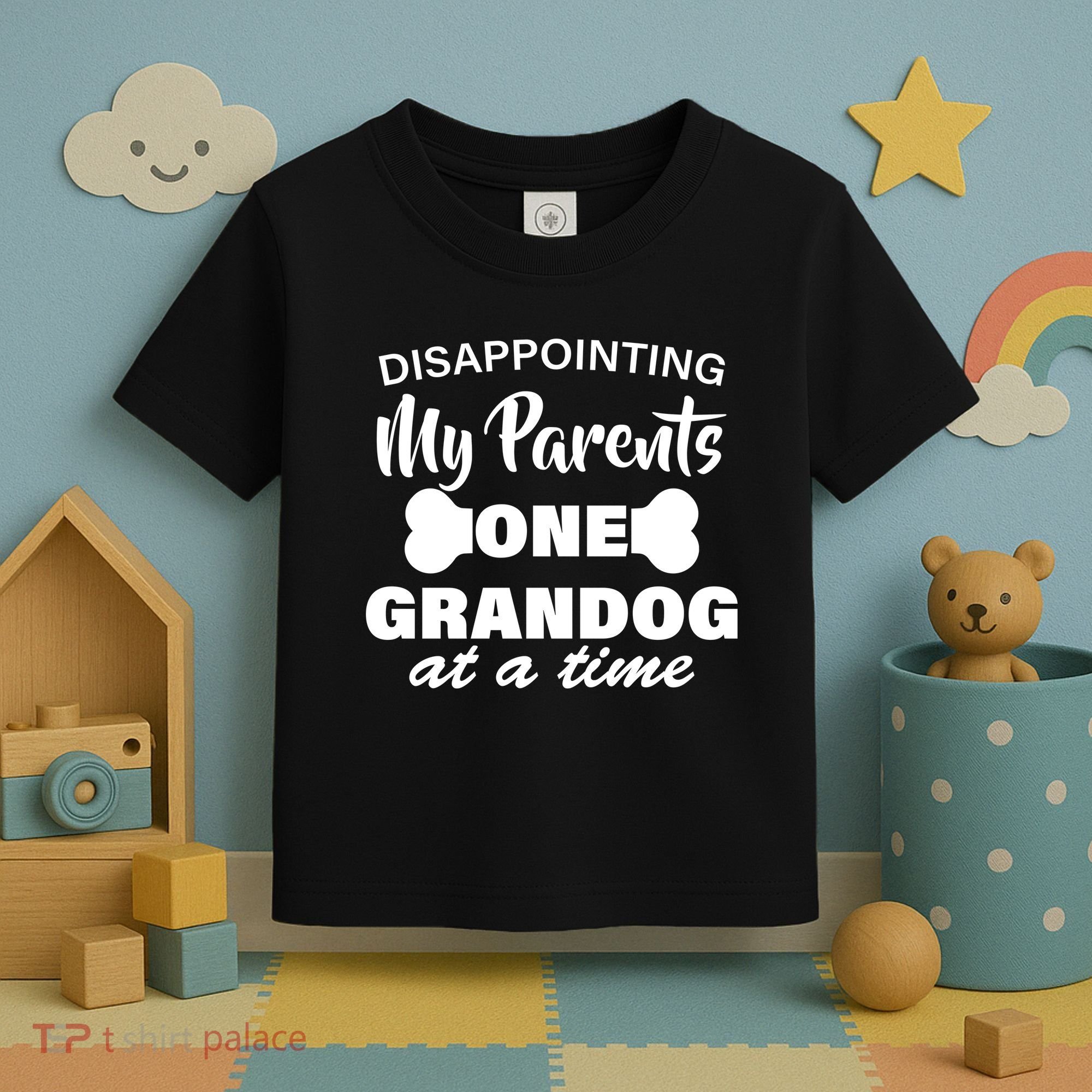 Disappointing My Parents One Grandog At A Time Toddler T-Shirt