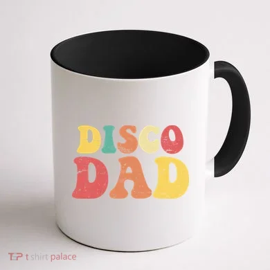 Disco Dad Coffee Mug back