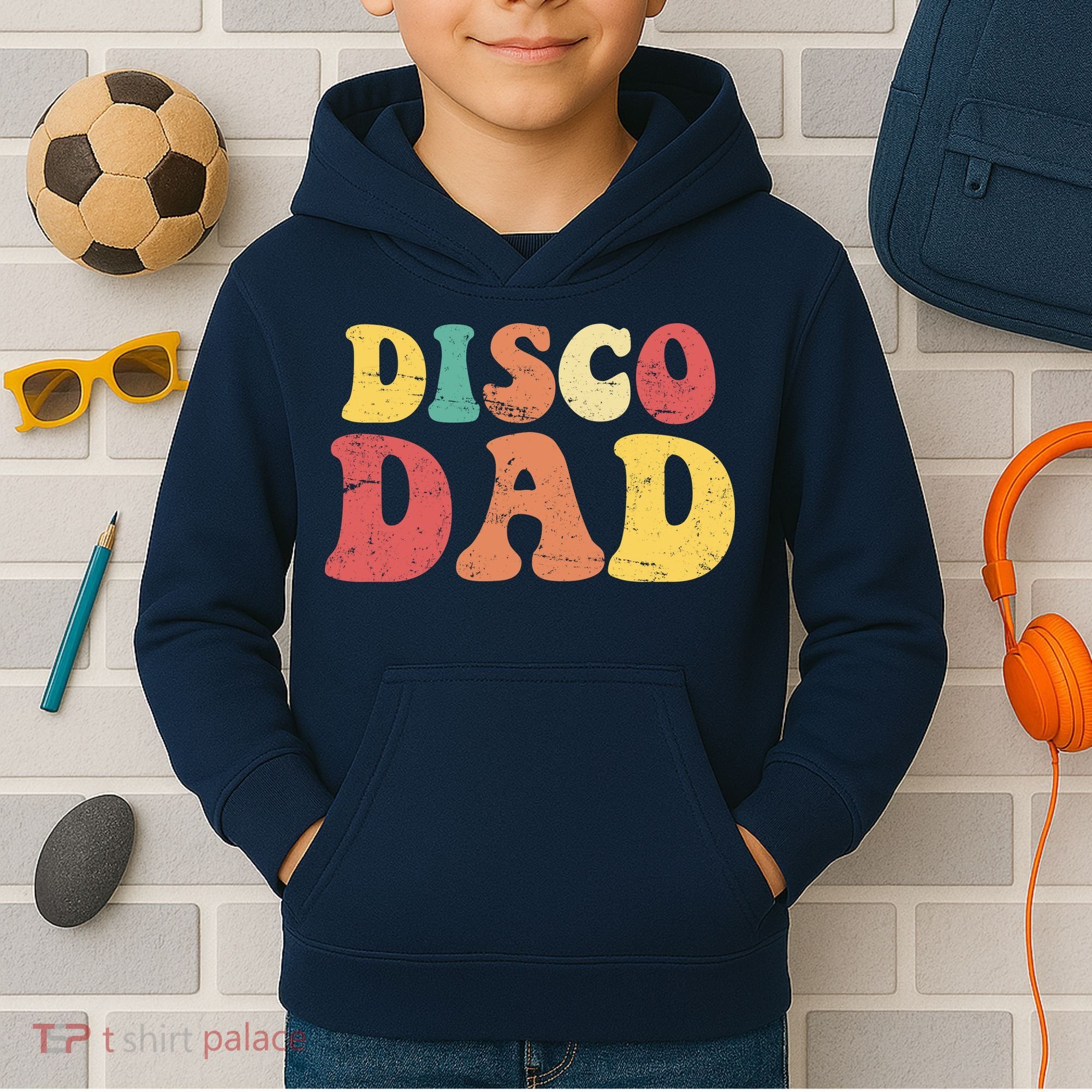 Disco Dad Kids Hoodie