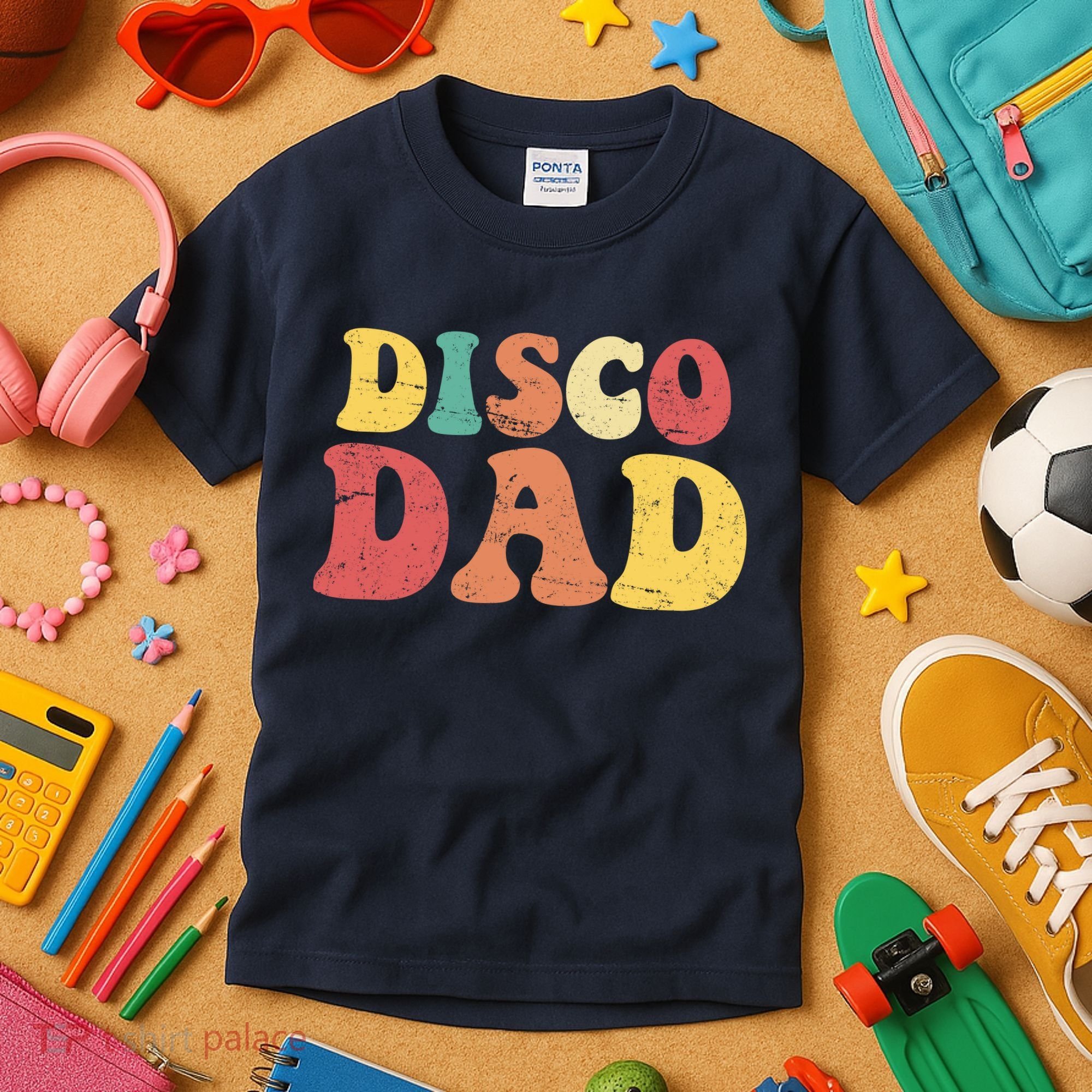 Disco Dad Kids T-Shirt