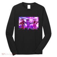 Disco Dance Party Cats Long Sleeve Shirt thumb 0