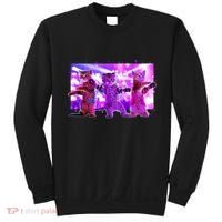 Disco Dance Party Cats Sweatshirt thumb 0