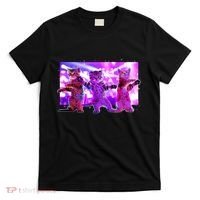 Disco Dance Party Cats T-Shirt thumb 0
