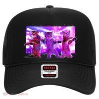 Disco Dance Party Cats Hat thumb 0
