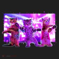 Disco Dance Party Cats Hat thumb 2