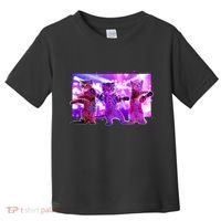 Disco Dance Party Cats Toddler T-Shirt thumb 0