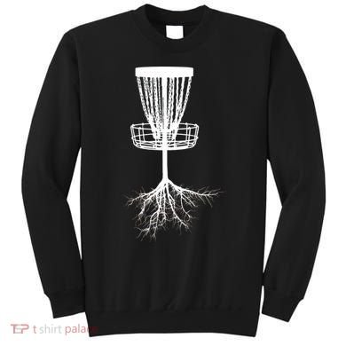 Disk Golf Tree Roots Funny Sports Sweatshirt