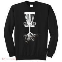 Disk Golf Tree Roots Funny Sports Sweatshirt thumb 0