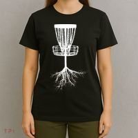 Disk Golf Tree Roots Funny Sports T-Shirt thumb 4