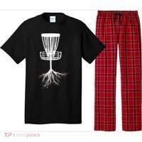 Disk Golf Tree Roots Funny Sports Pajama Set thumb 0