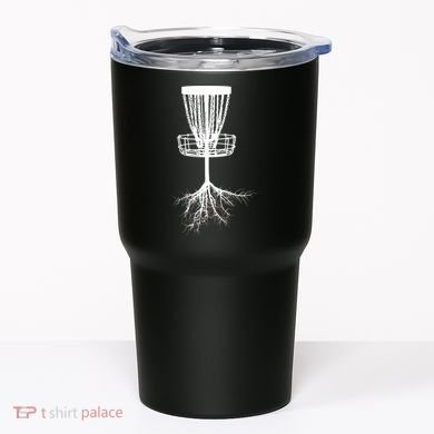 Disk Golf Tree Roots Funny Sports Tumbler