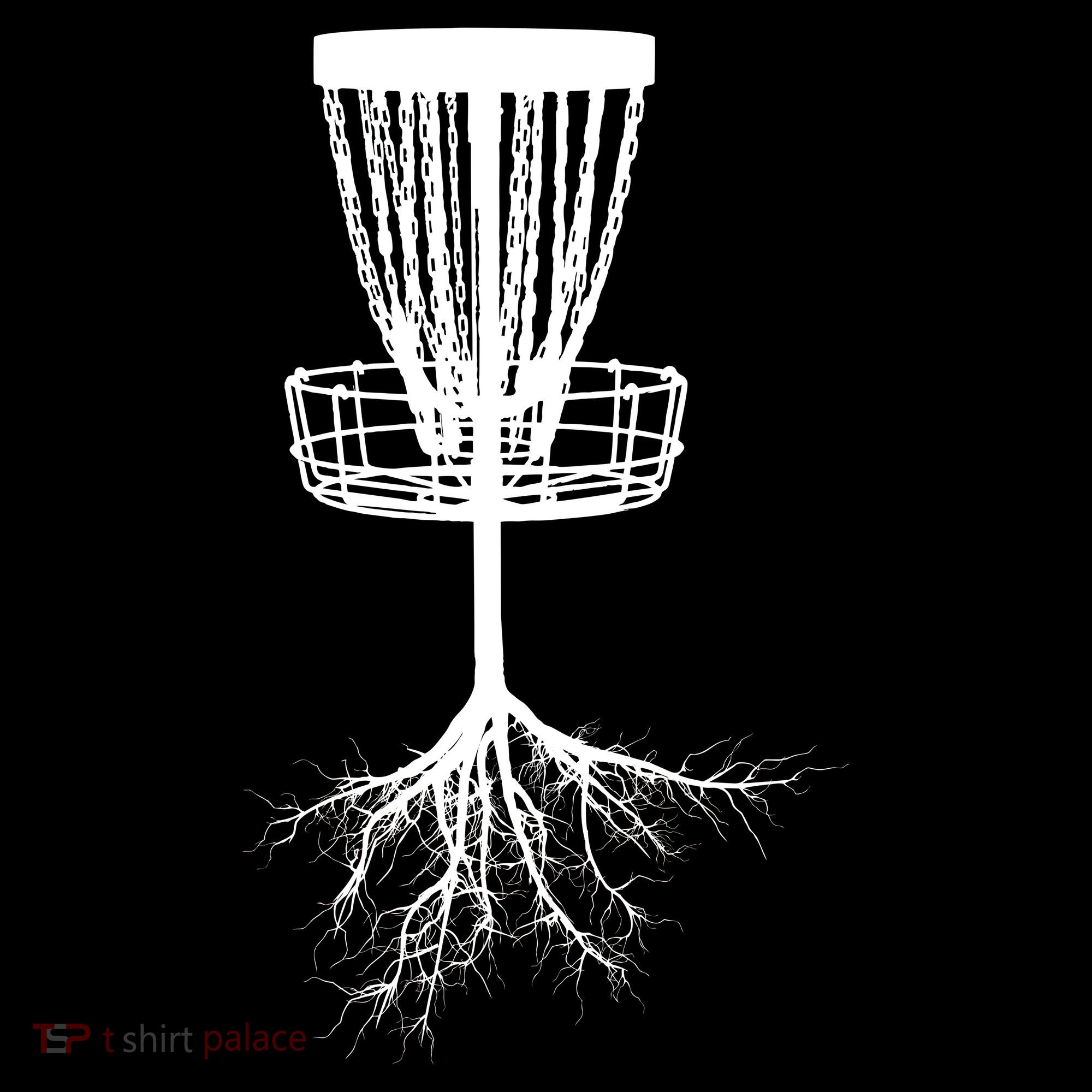 Disk Golf Tree Roots Funny Sports Tank Top