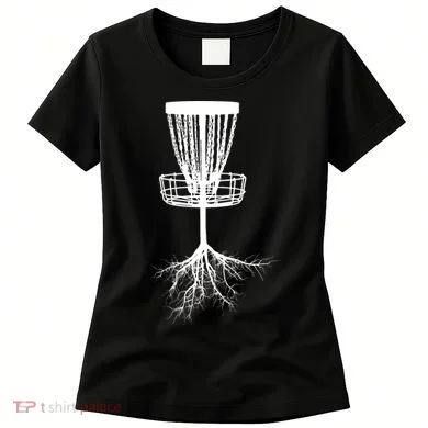 Disk Golf Tree Roots Funny Sports Women's T-Shirt