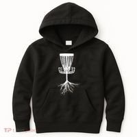 Disk Golf Tree Roots Funny Sports Kids Hoodie thumb 0