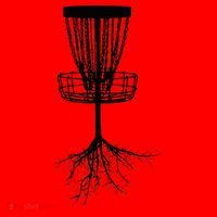 Disk Golf Tree Roots Funny Sports Santa Hat thumb 1