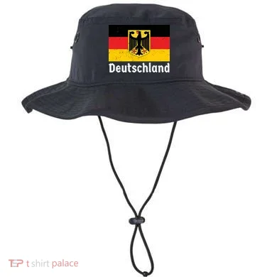 Distress German Deutschland Flag Bucket Hat