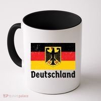 Distress German Deutschland Flag  Coffee Mug thumb 0