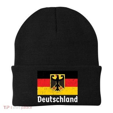 Distress German Deutschland Flag  Beanie