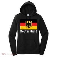 Distress German Deutschland Flag  Women's Hoodie thumb 0