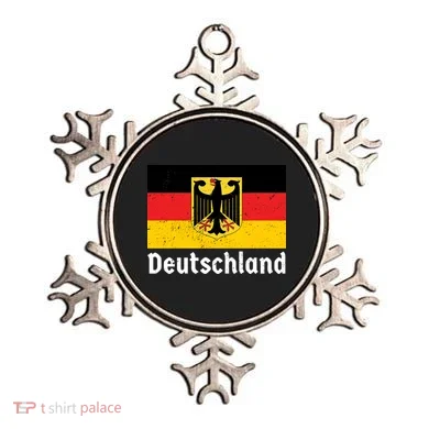Distress German Deutschland Flag  Ornament