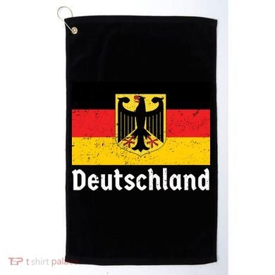 Distress German Deutschland Flag  Golf Towel