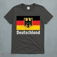 Distress German Deutschland Flag  T-Shirt thumb 5