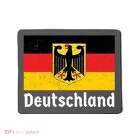 Distress German Deutschland Flag  Mousepad thumb 0