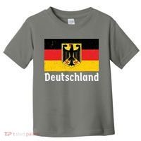 Distress German Deutschland Flag  Toddler T-Shirt thumb 0
