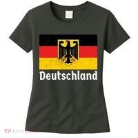 Distress German Deutschland Flag  Women's T-Shirt thumb 0