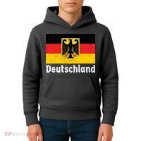Distress German Deutschland Flag  Kids Hoodie thumb 4