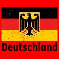Distress German Deutschland Flag  Santa Hat thumb 1