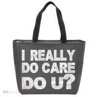 Distress I Really Do Care Do You Tote Bag thumb 0