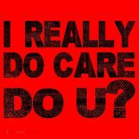 Distress I Really Do Care Do You Santa Hat thumb 1