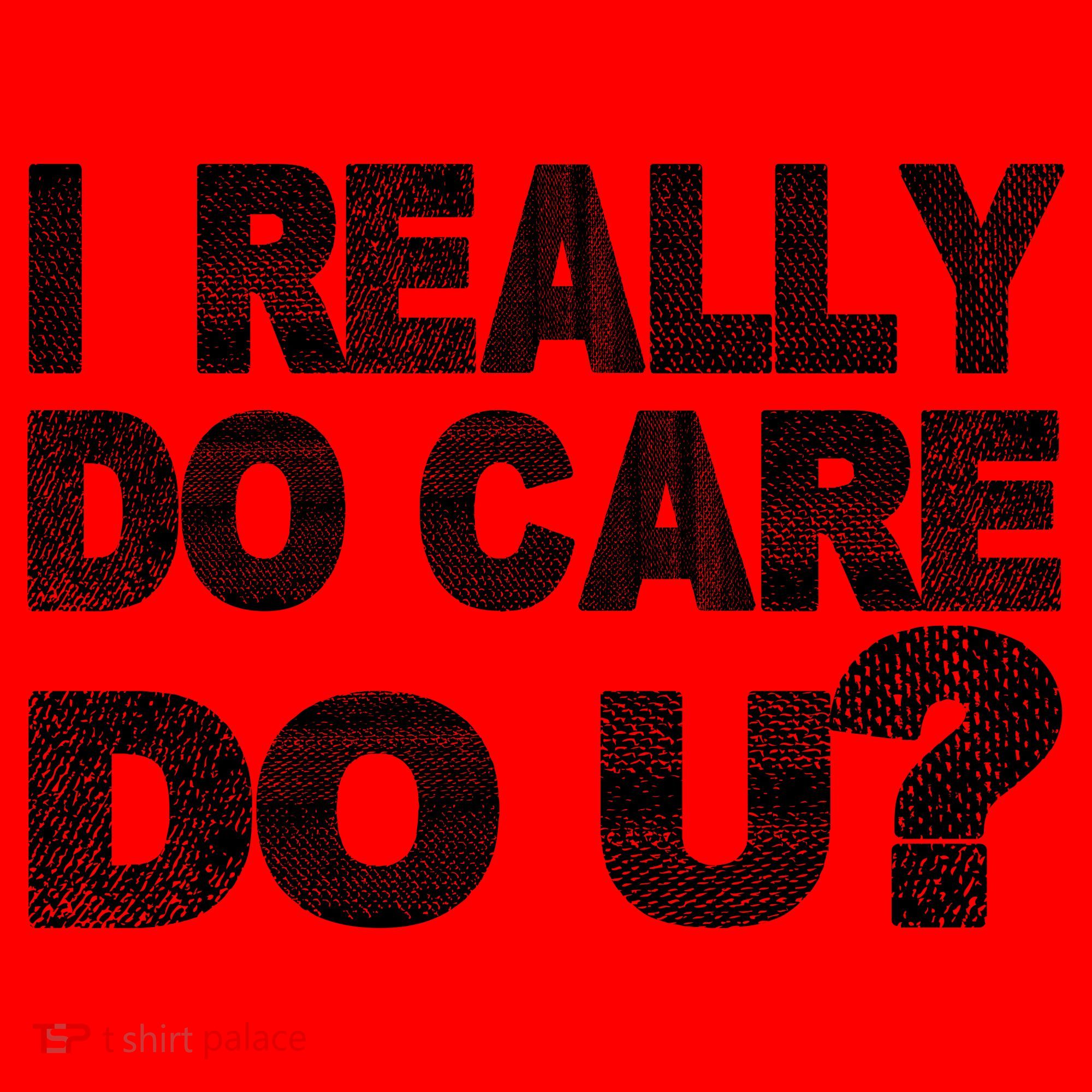 Distress I Really Do Care Do You Santa Hat