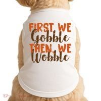 Distress Thanksgiving Wobble Doggie Tank thumb 0