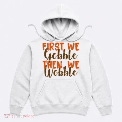 Distress Thanksgiving Wobble Hoodie