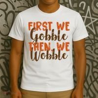 Distress Thanksgiving Wobble T-Shirt thumb 3