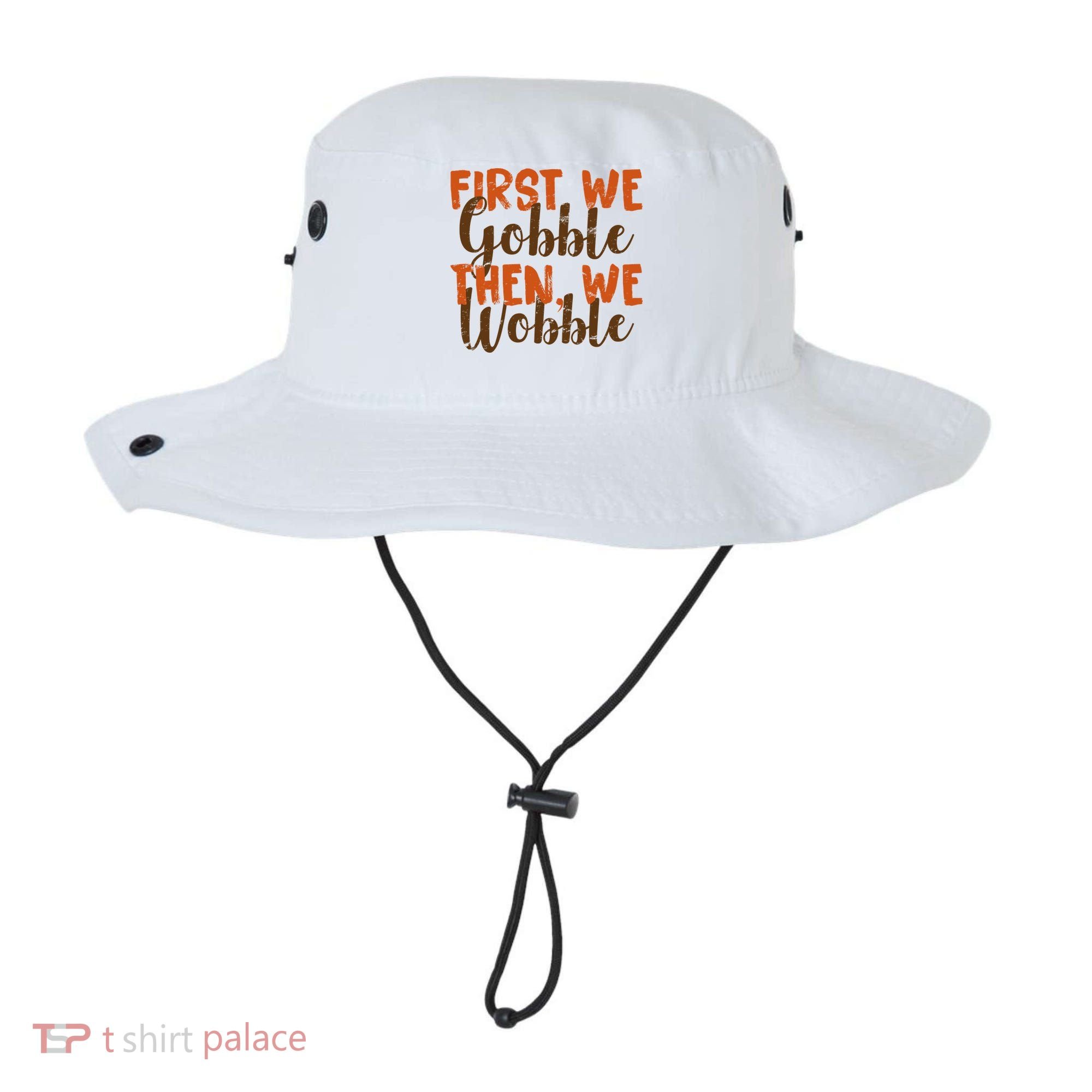 Distress Thanksgiving Wobble Bucket Hat